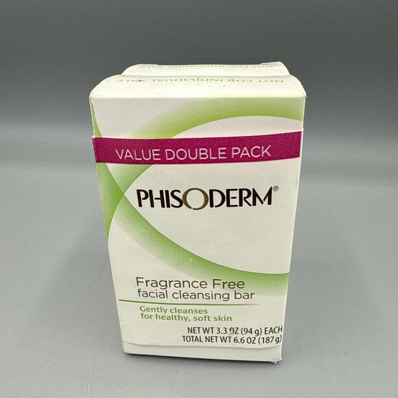 2 PhisodermFragrance Free Facial Cleansing Bar Soap 3.3 oz Each,New Products : American Fashion Style Bags On Sale
